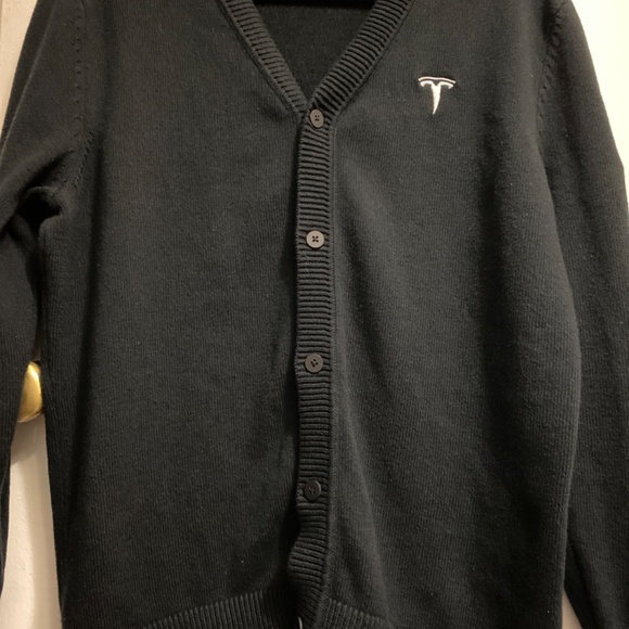 Tesla knitted cardigan size M men’s - Picture 2 of 6